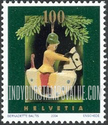 FindYourStampsValue: Federal Administration, Christmas Ornaments: Horseman