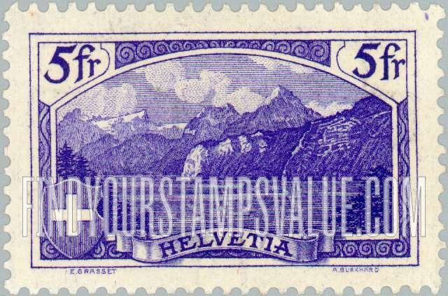 FindYourStampsValue: Federal Administration: The Rütli
