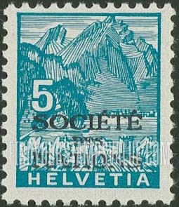 FindYourStampsValue: For The League of Nations: Mt. Pilatus