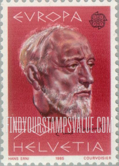 FindYourStampsValue: Federal Administration, Europa 1985: Ernest Ansermet (1883-1969), composer, conductor