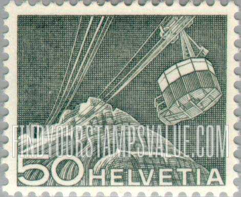 FindYourStampsValue: Federal Administration: Suspension Railway