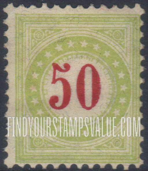 FindYourStampsValue: Postage Due: Numeral