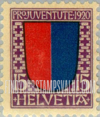 FindYourStampsValue: Semi-Postal: Ticino
