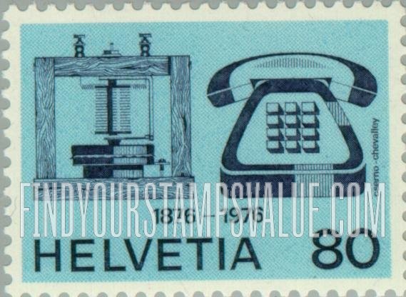 FindYourStampsValue: Federal Administration: Telephones of 1876 and 1976