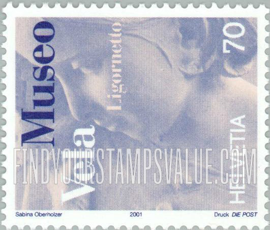FindYourStampsValue: Federal Administration: Vela Museum, Ligornetto