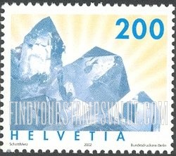 FindYourStampsValue: Federal Administration, Minerals: Quartz crystal