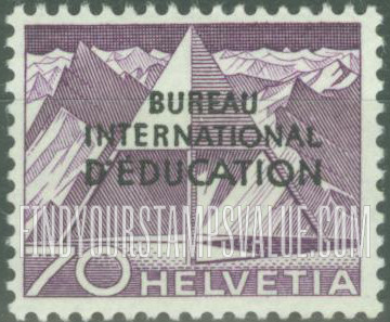 FindYourStampsValue: For The International Bureau of Education: Triangulation Point