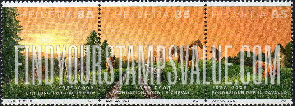 FindYourStampsValue: Federal Administration: Horse Foundation, 50th Anniversary