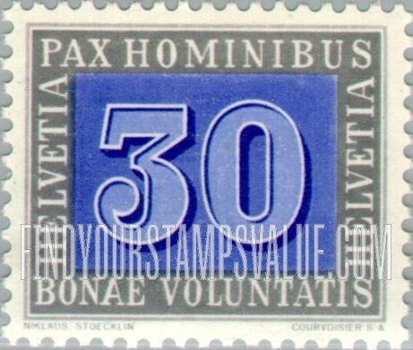 FindYourStampsValue: Federal Administration: Numeral of Value