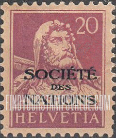 FindYourStampsValue: For The League of Nations: William Tell