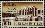 FindYourStampsValue: For The International Labor Bureau: Main Building, Palace of League of Nations