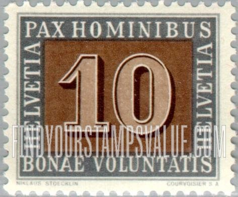 FindYourStampsValue: Federal Administration: Numeral of Value