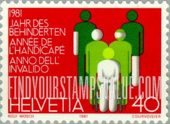 FindYourStampsValue: Federal Administration: International Year of the Disabled