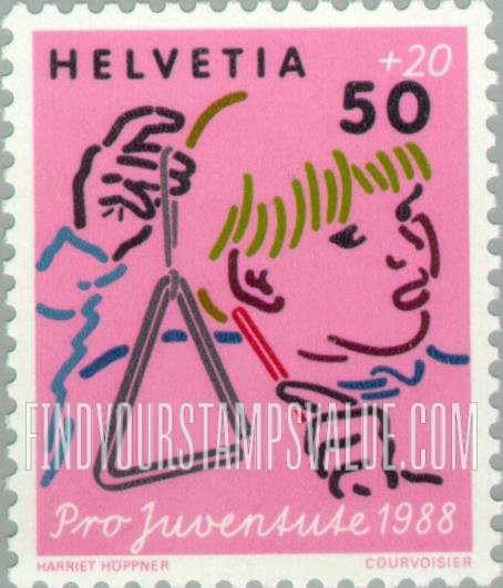 FindYourStampsValue: Semi-Postal: Music