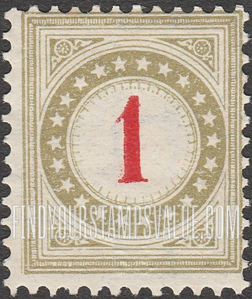 FindYourStampsValue: Postage Due: Numeral