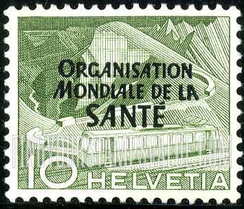 FindYourStampsValue: For The World Health Organization: Mountain Railway