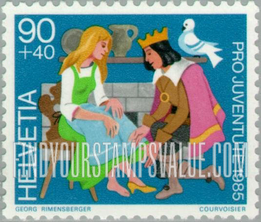 FindYourStampsValue: Semi-Postal: Cinderella