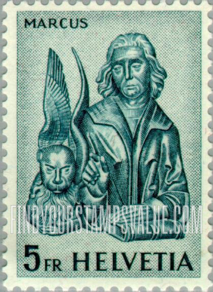 FindYourStampsValue: Federal Administration: St. Mark and winged lion