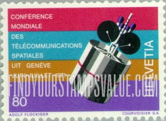 FindYourStampsValue: Federal Administration: Intelsat 4 Satellite