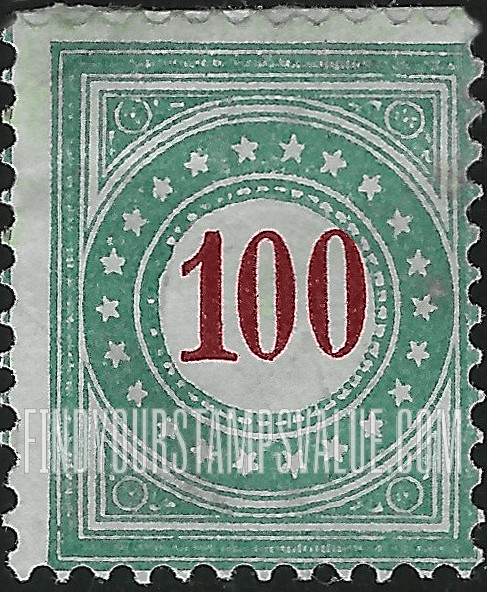 FindYourStampsValue: Postage Due: Numeral