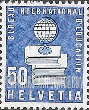 FindYourStampsValue: For The International Bureau of Education: Globe and Books