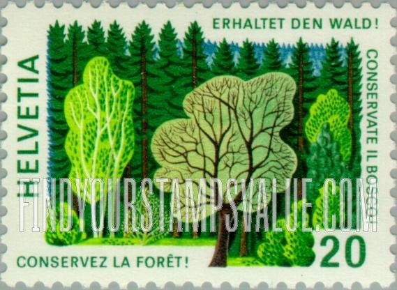 FindYourStampsValue: Federal Administration: Forest