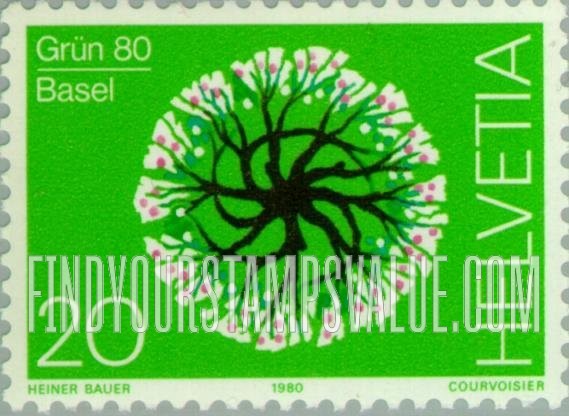 FindYourStampsValue: Federal Administration: Tree in Bloom