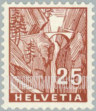 FindYourStampsValue: Federal Administration: Via Mala Gorge