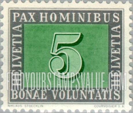 FindYourStampsValue: Federal Administration: Numeral of Value