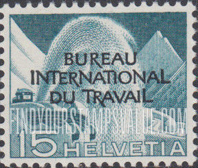 FindYourStampsValue: For The International Labor Bureau: Rotary Snow Plow