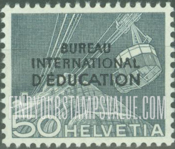 FindYourStampsValue: For The International Bureau of Education: Suspension Railway
