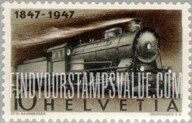 FindYourStampsValue: Federal Administration: Modern Steam Locomotive