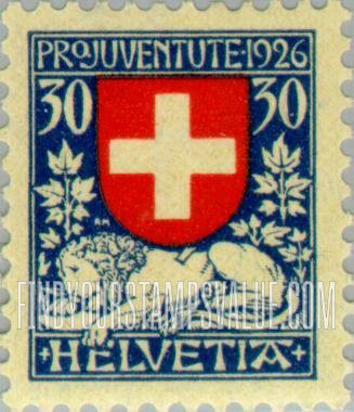 FindYourStampsValue: Semi-Postal: Switzerland