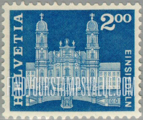 FindYourStampsValue: Federal Administration: Church, Einsiedeln