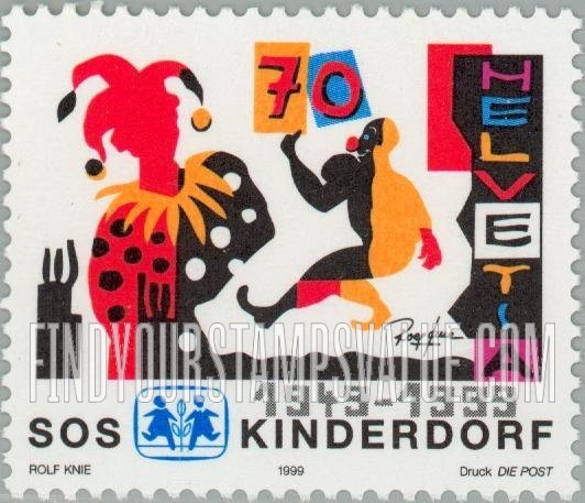 FindYourStampsValue: Federal Administration: SOS Children’s Village, Wabern, 50th Anniversary