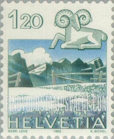 FindYourStampsValue: Federal Administration: Aries, Graustock