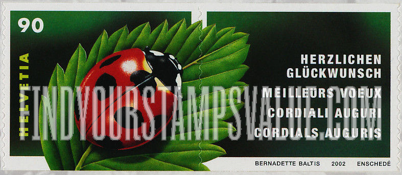 FindYourStampsValue: Federal Administration: Ladybug, Illustration reduced