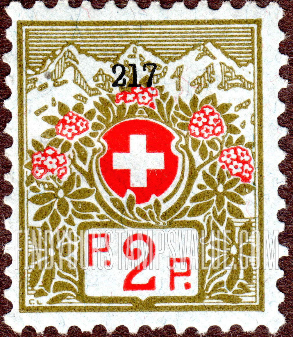 FindYourStampsValue: Franchise: Numeral