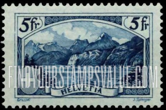 FindYourStampsValue: Federal Administration: The Rütli