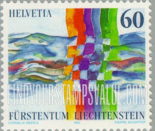FindYourStampsValue: Federal Administration: Switzerland-Liechtenstein Postal Relationship