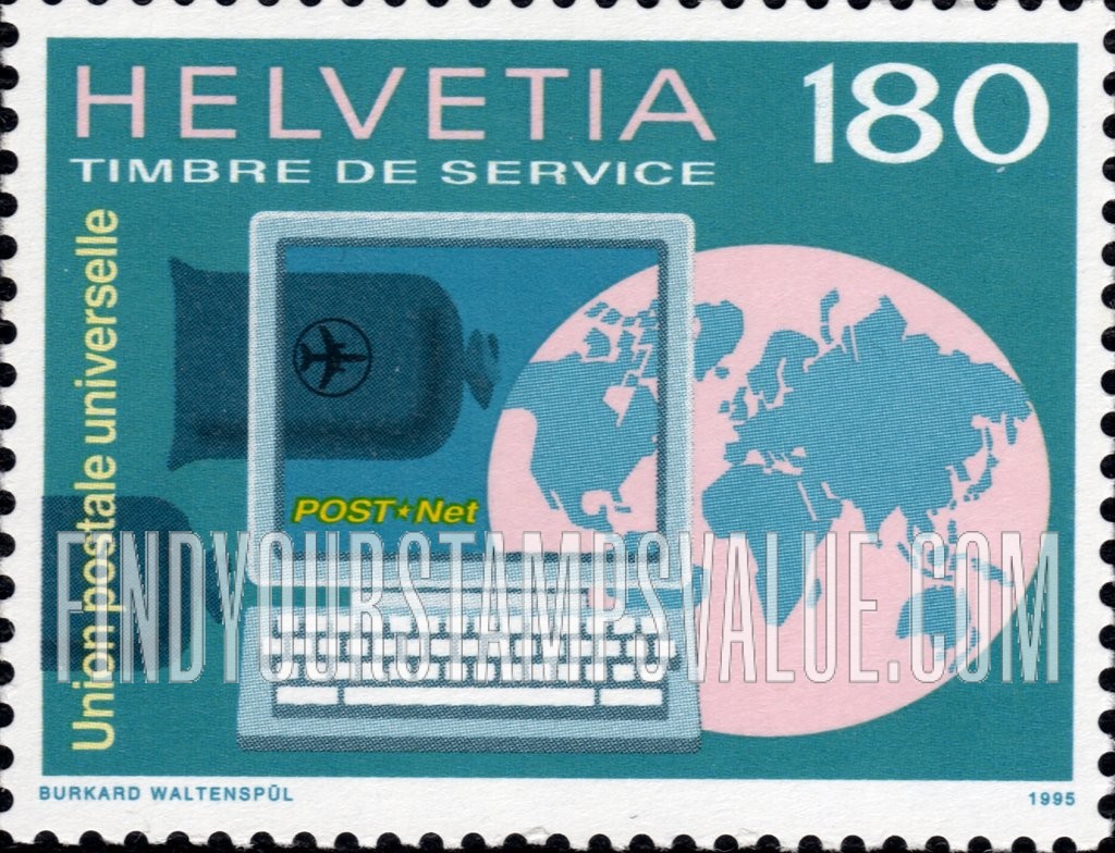 FindYourStampsValue: For The International Bureau of The Universal Postal Union: Post NET System