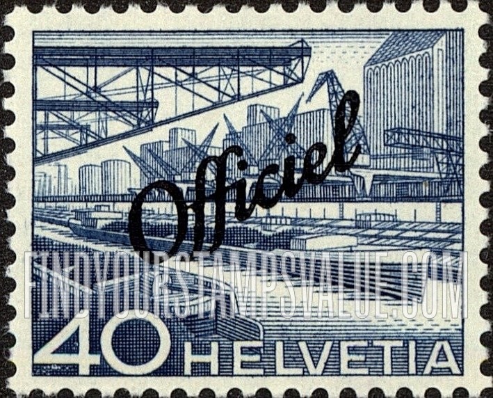 FindYourStampsValue: Official, For General Use: Harbor of the Rhine