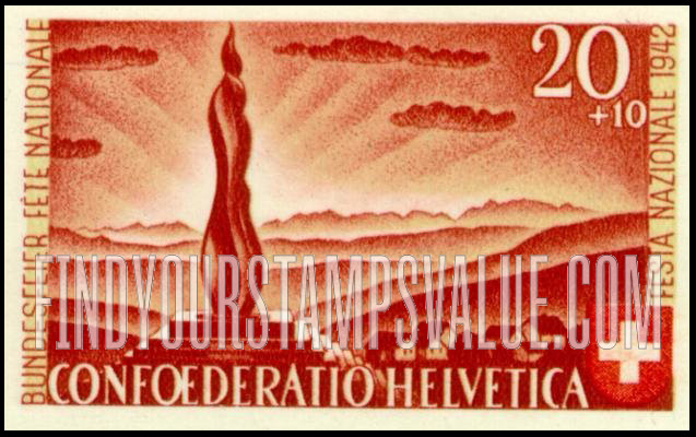 FindYourStampsValue: Semi-Postal: Soldiers’ Monument, Forch