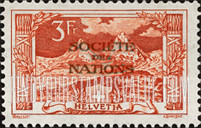 FindYourStampsValue: For The League of Nations: The Mythen