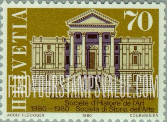 FindYourStampsValue: Federal Administration: Winterthur Town Hall