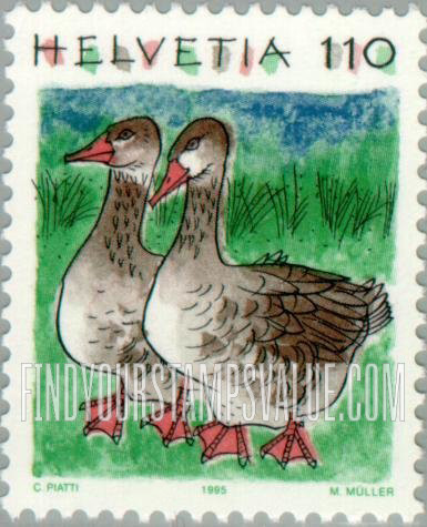 FindYourStampsValue: Federal Administration, Animals: Geese