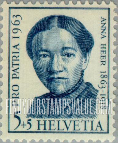 FindYourStampsValue: Semi-Postal: Anna Heer, M.D.