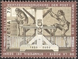 FindYourStampsValue: Federal Administration: Cessation of Production at Swiss Post Stamp Printers