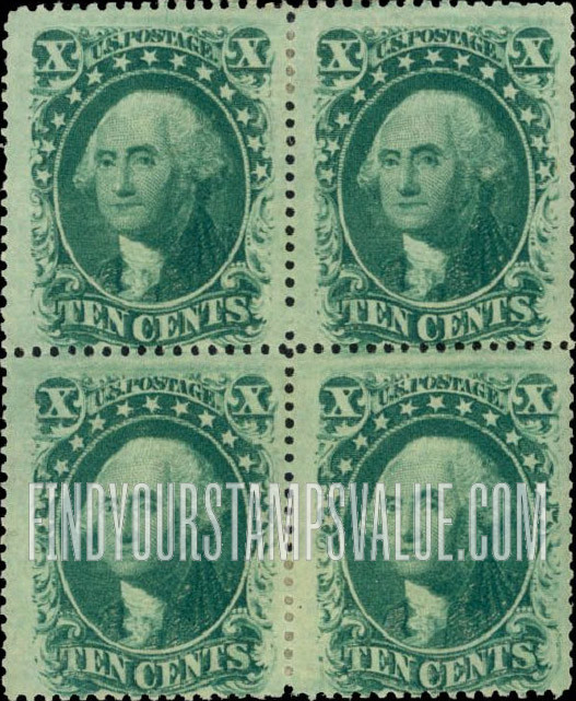 FindYourStampsValue: GEORGE WASHINGTON
