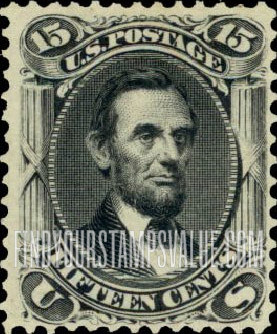 FindYourStampsValue: ABRAHAM LINCOLN - Re-issue